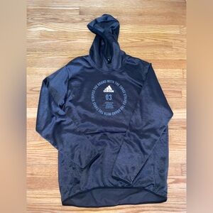 Adidas Men's Charcoal Hoodie